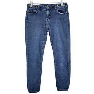 Womens Michael Kors Izzy Skinny Jeans Blue Denim Size 4